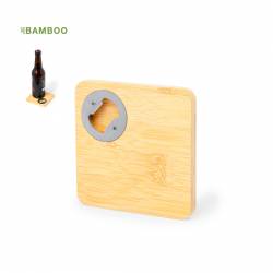 POSAVASOS ABRIDOR BAMBÚ MADERA