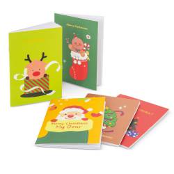 SET DE 10 LIBRETAS NAVIDEÑAS NAVIDAD